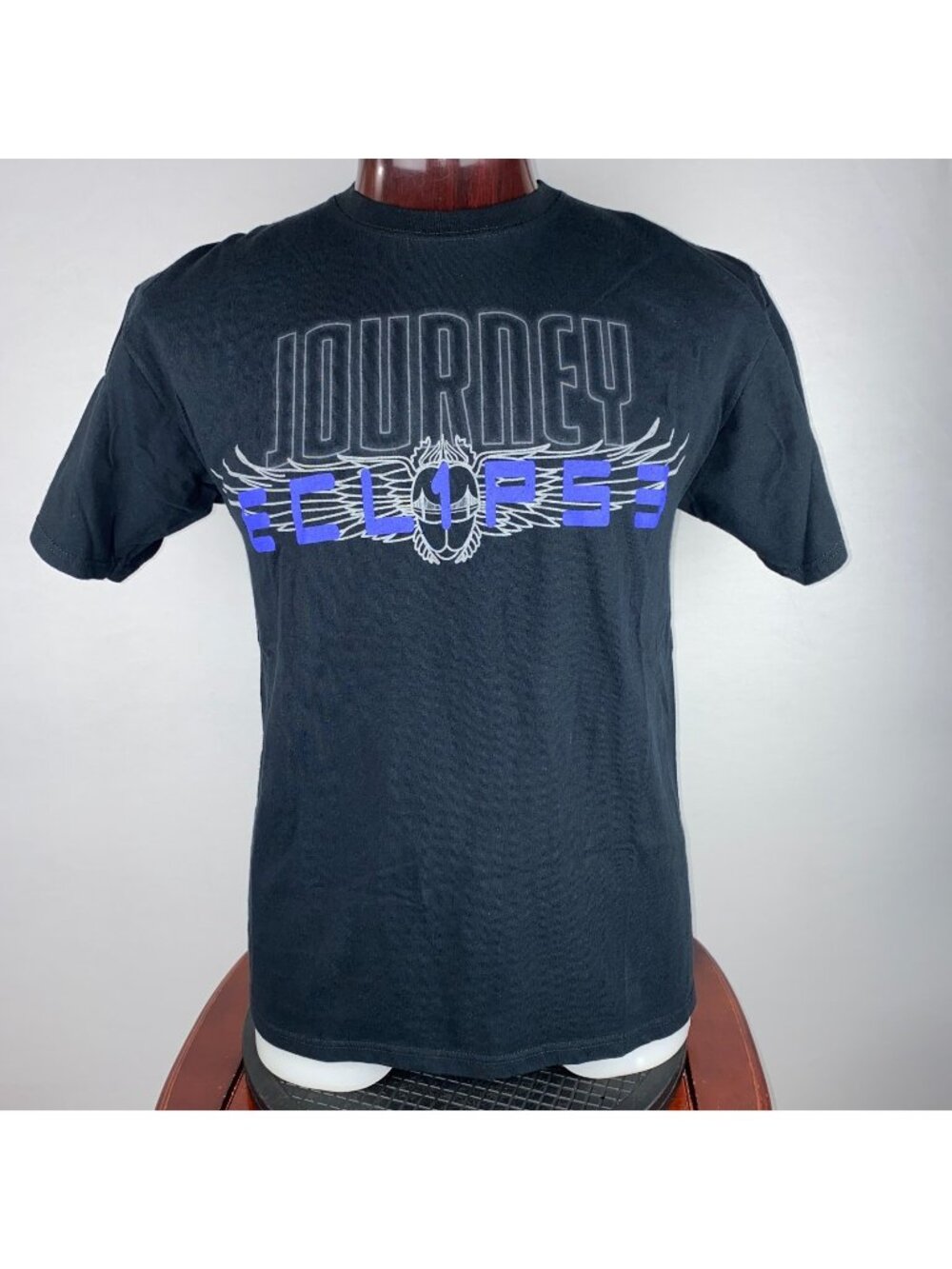 Vintage Anvil Journey Eclipse Tour 2011 T-Shirt Size L Graphic Print Rock Band